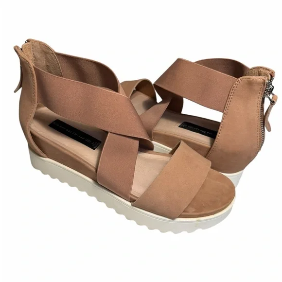 Steven By Steve Madden Kali Stylish Tan Sandals for Women 8.5 - Picture 5 of 12